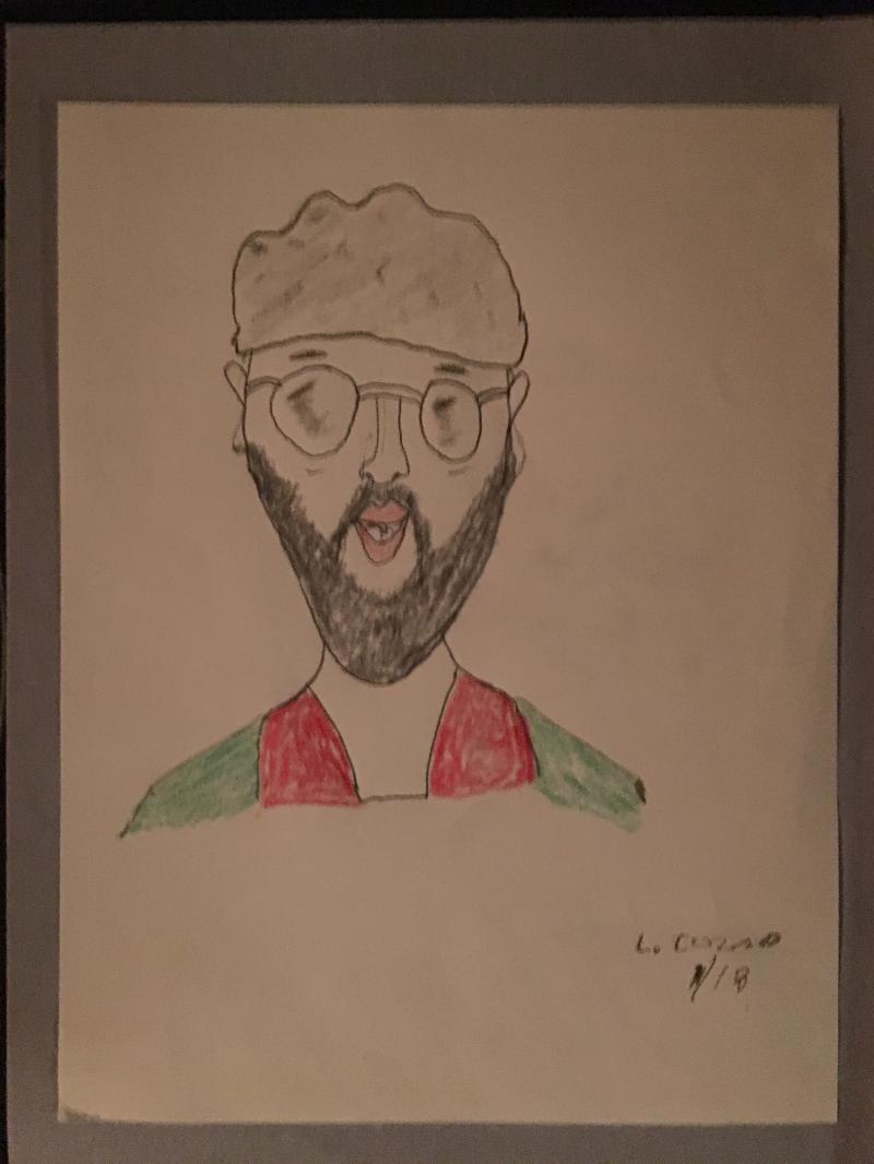 A "danact" Sketch by Laurence C. Cozad-- Contact Us for more Info